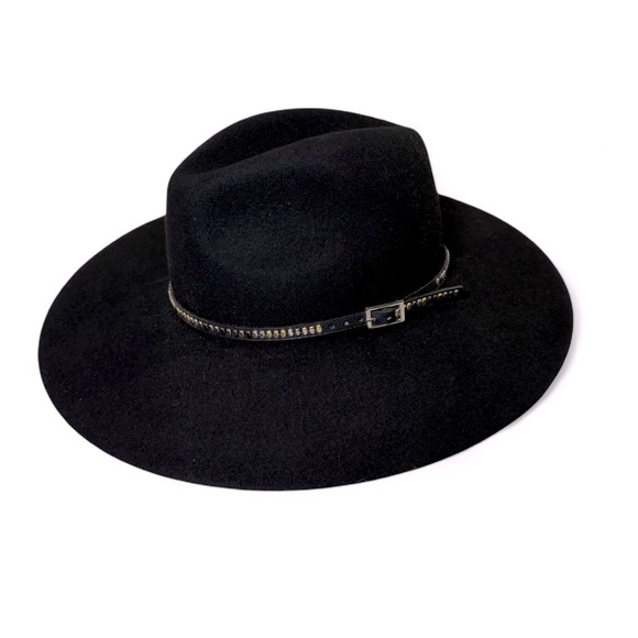 Anna & Ava Women’s Classic Black 100% Wool Hat, One Size - Picture 1 of 11